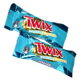 Конфеты Twix minis соленая карамель