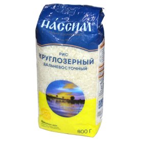 Крупа рис Пассим круглый 800гр м/у