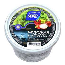 Салат Балтийский Берег Витаминный из морской капусты 250гр пэт