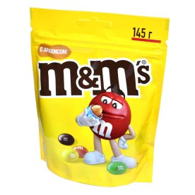 Драже M&Ms с арахисом 145гр д/п