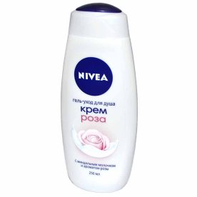 Гель для душа Nivea Крем роза 250мл пэт