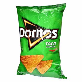 Чипсы кукурузные Doritos вкус зеленый перец 130гр м/у