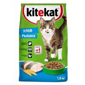 Корм для кошек Kitekat улов рыбака 1,9кг м/у