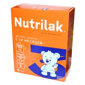 Молочко детское Nutrilak 3 с 12мес 300гр к/у