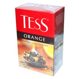 Чай Tess Orange черный листовой 100гр к/у