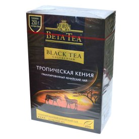 Чай Beta Tropical Kenya черный гранул 250гр к/у