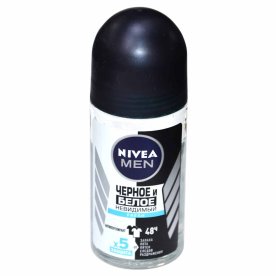 Дезодорант Nivea Men Черное и белое невидимый Fresh 50мл пэт