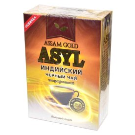 Чай Asyl Assam Gold Индийский черный 200гр к/у