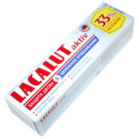 Паста зубная Lacalut Aktiv White 75мл к/у