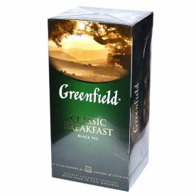 Чай Greenfield Classic Breakfast черный 25*2гр к/у