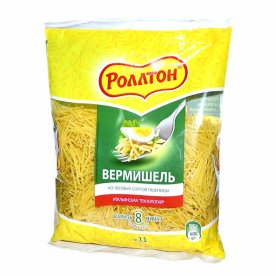 Макароны Роллтон вермишель в/с 400гр м/у