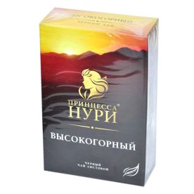 Чай Принцесса Нури Высокогорный черный лист 100гр к/у