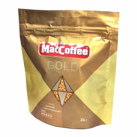 Кофе MacCoffee Gold раст 30гр д/п