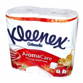 Бумага туалетная Kleenex Клубника 4шт м/у