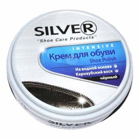 Крем для обуви Silver Классик черная 50мл пэт