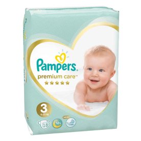 Подгузники Pampers Premium Care Midi (6-10кг) 18шт м/у