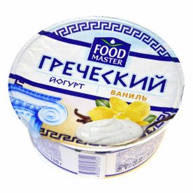 Йогурт FoodMaster Греческий ваниль 7% 0,130гр пэт