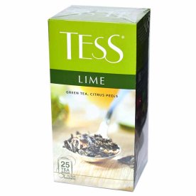 Чай Tess Lime зеленый 25*1,5гр к/у