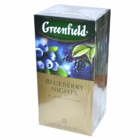 Чай Greenfield Blueberry nights черный 25*2гр к/у