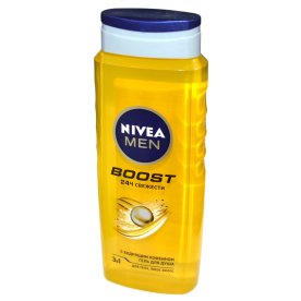 Гель для душа Nivea Men Boost 3в1 500мл пэт