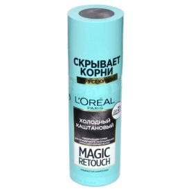 Спрей-тоник для волос Loreal Magic Retouch 8 Холодный каштан 100мл к/у