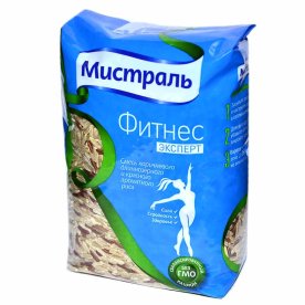 Крупа рис Мистраль Фитнес Эксперт 450гр м/у