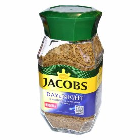 Кофе Jacobs Day&Night натуральный раст 95гр ст/б