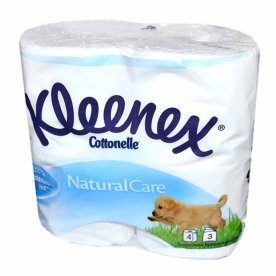 Бумага туалетная Kleenex Natural 4шт м/у