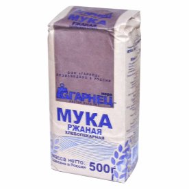 Мука Garnec ржаная 500гр м/у