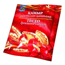 Тесто Богатырский продукт дрожжевое-слоеное 1кг м/у