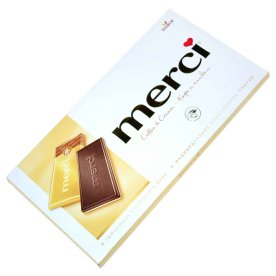 Шоколад Merci Молочно-кофейный 100гр к/у