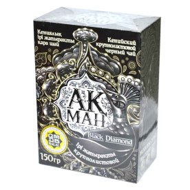 Чай Акман Black Diamond черный лист 150гр к/у