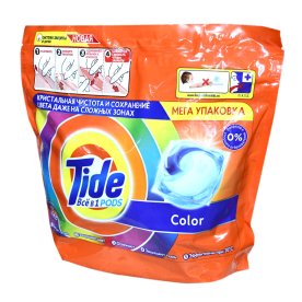 Капсулы для стирки Tide Color 60*22,8гр пэт