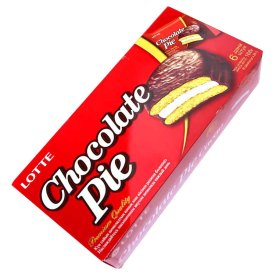 Печенье Lotte Chocolate Pie 168гр к/у