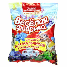 Палочки кукурузные Веселая фабрика для мальчиков 50гр м/у