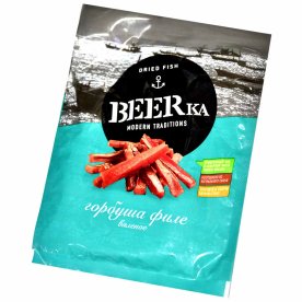 Филе горбуши BEERka вяленное 25гр м/у