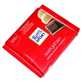 Шоколад Ritter Sport Марципан 100гр м/у