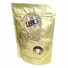 Кофе Lebo Gold сублим 75гр д/п