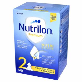 Смесь Nutrilon 2 Premium молочная с 6мес 600гр к/у