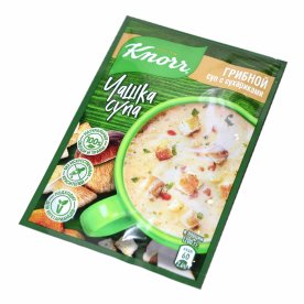 Суп-пюре Knorr Грибной с сухариками 15,5гр м/у