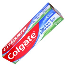 Паста зубная Colgate Тройное действие 100мл к/у