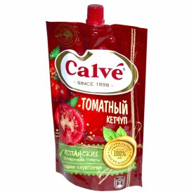 Кетчуп Calve Томатный 350гр д/п