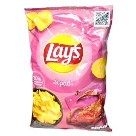 Чипсы Lay’s вкус краба 140гр м/у