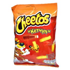 Снеки кукурузные Cheetos вкус кетчуп 50гр м/у