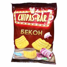 Снеки Chipas Bar со вкусом бекона 50гр м/у