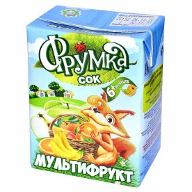 Сок Фрумка мультифрукт с 6мес 200мл т/п