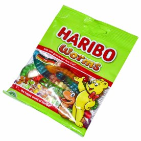 Мармелад жевательный Haribo Worms 80гр м/у