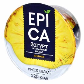 Йогурт Epica ананас 4,8% 130гр пэт