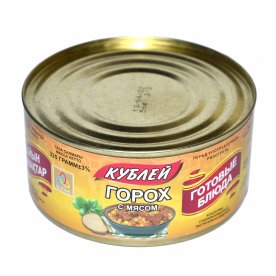 Горох с мясом Кублей 325гр ж/б