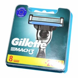 Кассеты сменные Gillette Mach3 8шт к/у